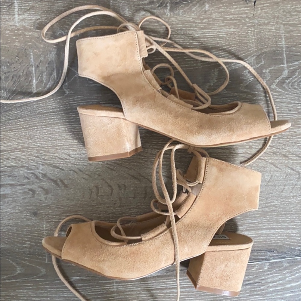 Steve Madden lace up sandals